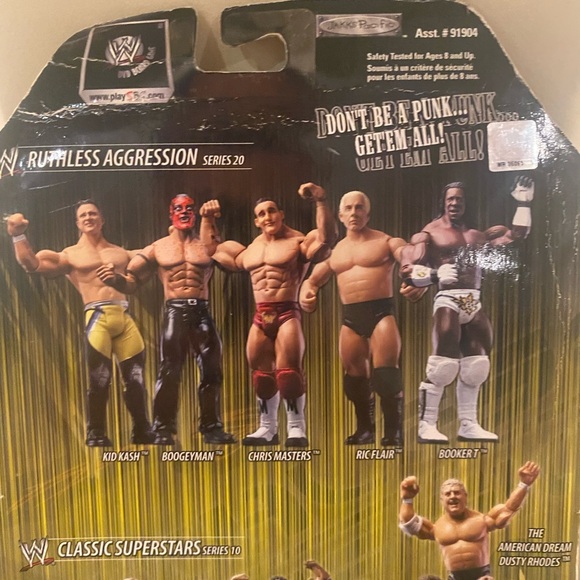 WWE Wrestling Ruthless Aggression (2006) Series 20 Ric Flair Figure - Picture 10 of 11